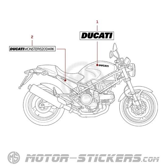 Ducati MONSTER 620 Dark 2006