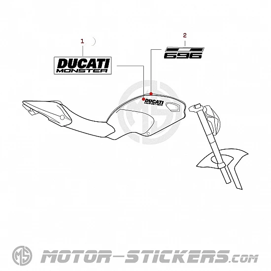 Ducati Monster 696 2008