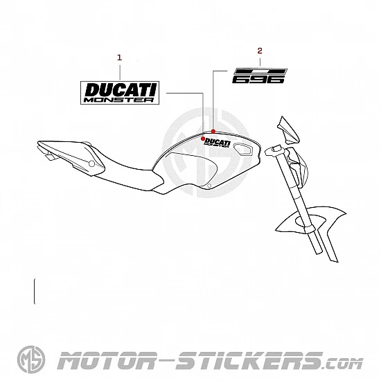 Ducati Monster 696 2009
