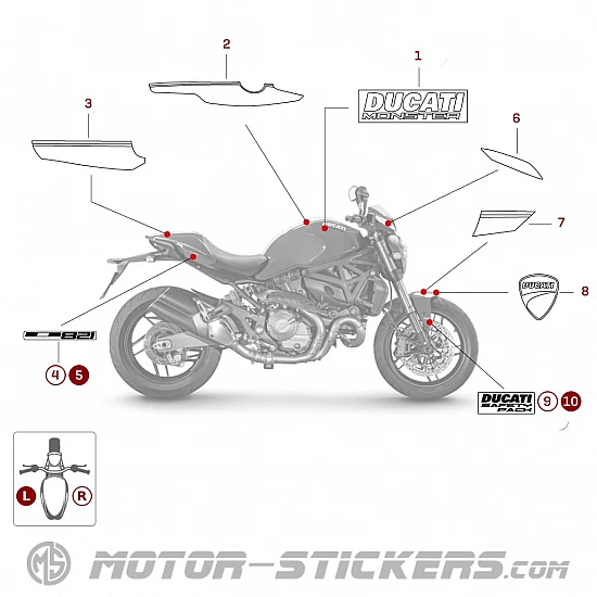 Ducati Monster 821 Stripe 2016