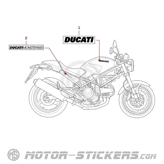 Ducati MONSTER M600 2000