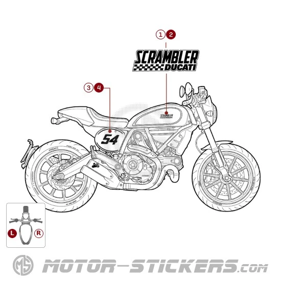 Ducati SCRAMBLER Cafe Racer 2018