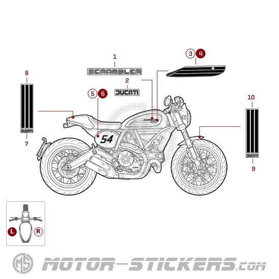 Ducati SCRAMBLER Cafe Racer 2020