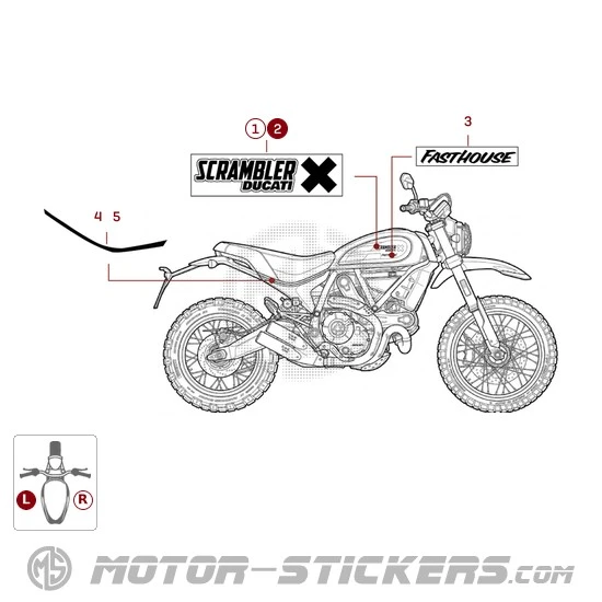 Ducati SCRAMBLER Desert Sled Fasthouse 2022