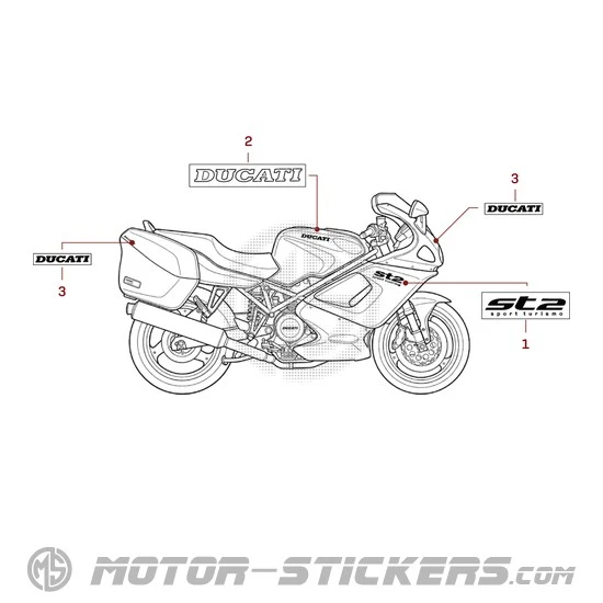 Ducati ST2 944 Sport Touring 1997