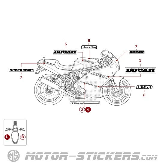 Ducati SUPERSPORT 750 SS 1992