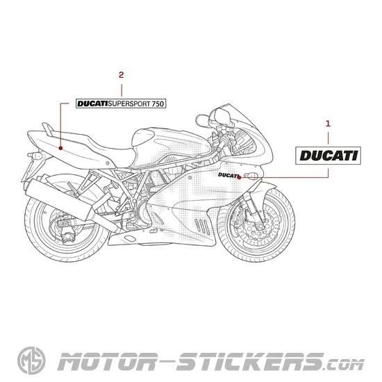 Ducati SUPERSPORT 750 SS i.e. 1999