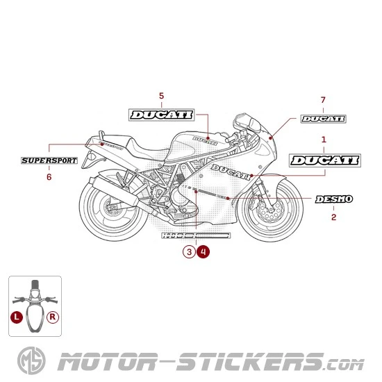 Ducati SUPERSPORT 900 SS 1992
