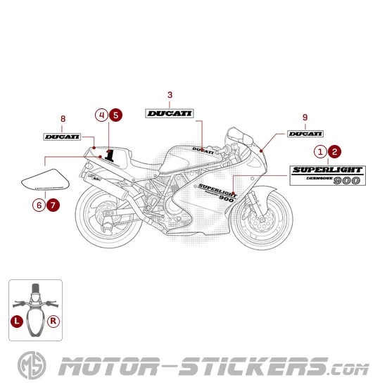Ducati SUPERSPORT 900 SS Super Light 1996