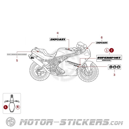 Ducati SUPERSPORT 900 SS 1996