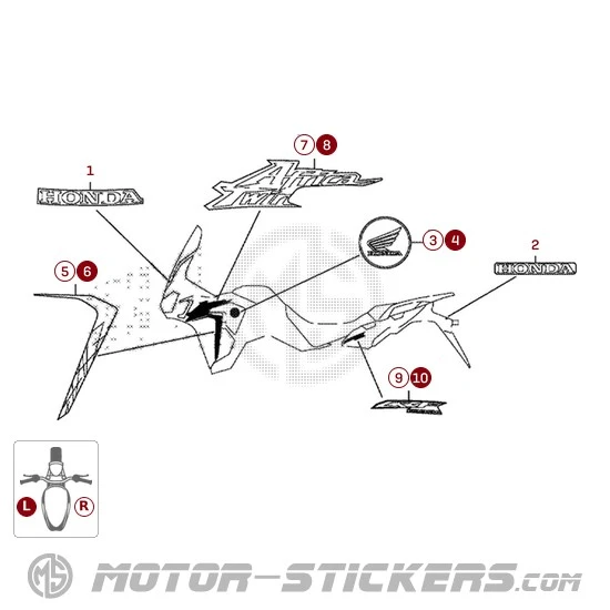 Honda Africa Twin CRF 1000 2017