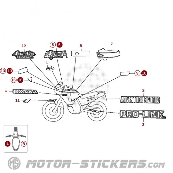 Honda Africa Twin XRV 650 1989