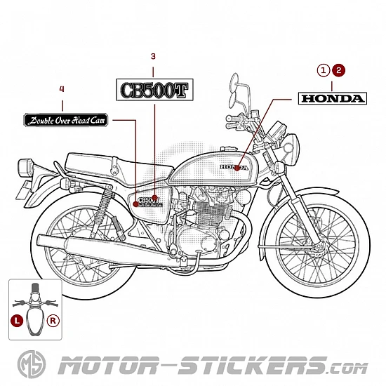 Honda CB500T 1976