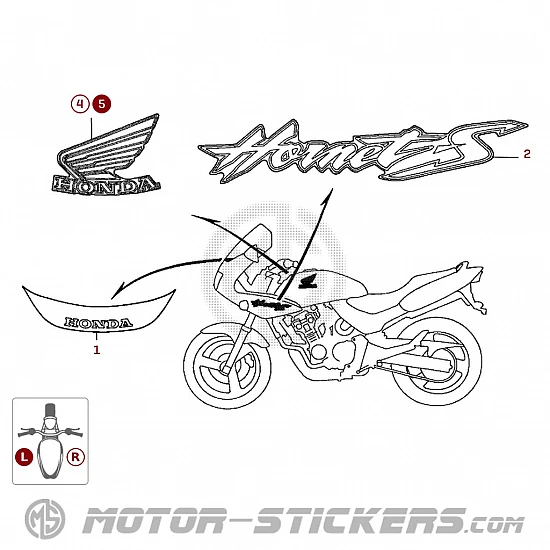 Honda CB600F HORNET S 2000