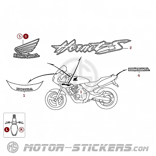 Honda CB600F HORNET S 2002