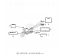 Honda CB 250 2001 - Caution Labels