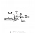 Honda CB 500F 2013 - Waarschuwingslabels
