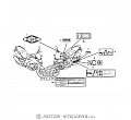 Honda CB 500X 2014 - Etichette di avvertenza