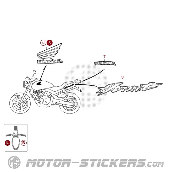 Honda CB 600F Hornet 2004