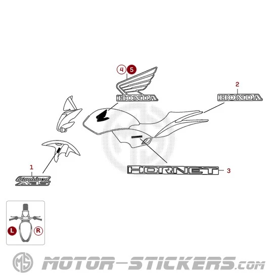 Honda CB 600F Hornet 2008
