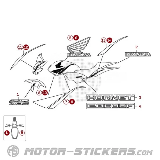 Honda CB 600F Hornet 2010