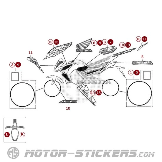 Honda CB 650F 2016