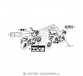 Honda CB 650F 2018 - Etichette di avvertenza