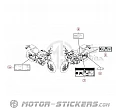 Honda CB 650R 2021 - Caution Labels