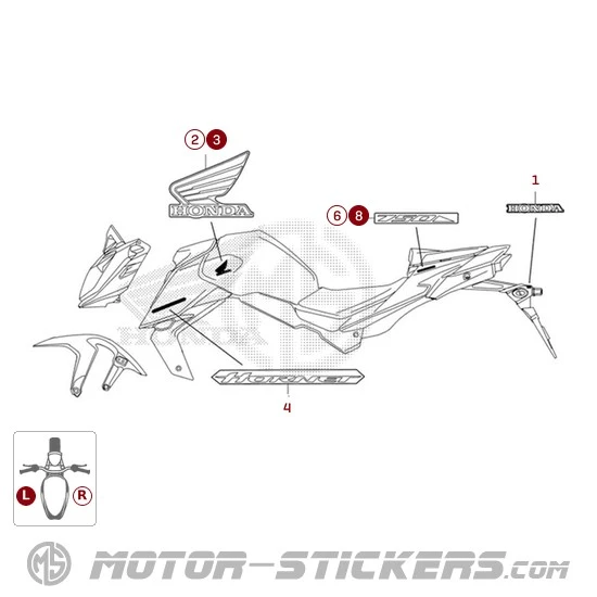 Honda CB 750 Hornet 2023