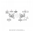 Honda CBF 1000 2010 - Caution Labels