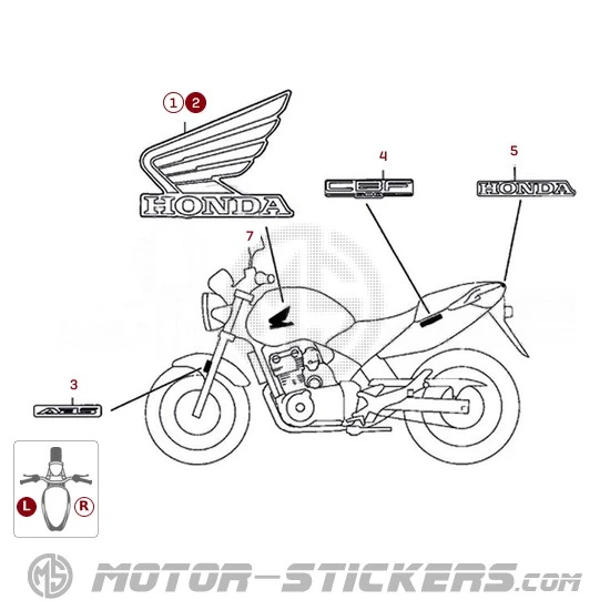 Honda CBF 600N 2004