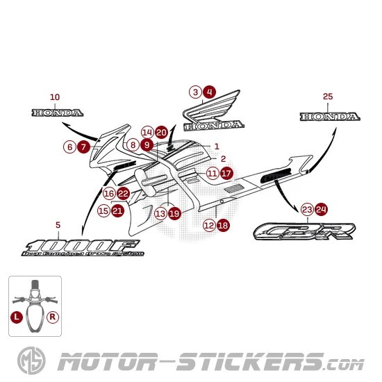 Honda CBR 1000F 1993