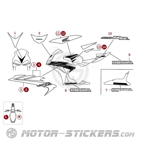 Honda CBR 1000RR Fireblade 2007