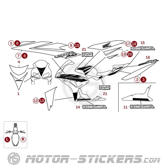 Honda CBR 1000RR Fireblade 2007