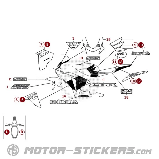 Honda CBR 1000RR Repsol 08-2009