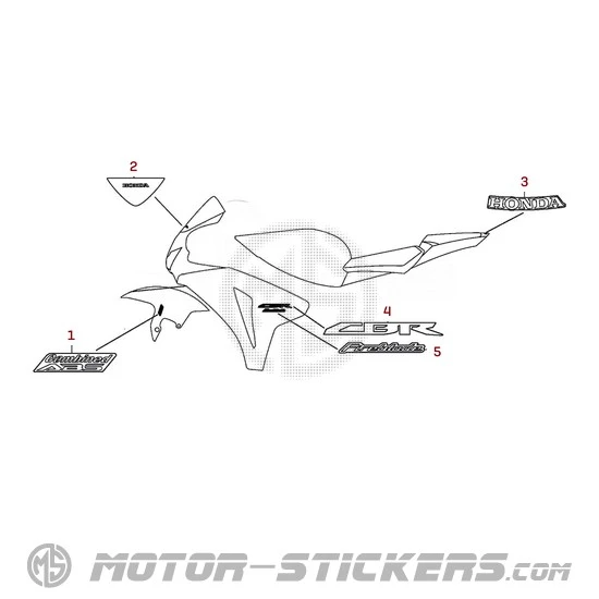 Honda CBR 1000RR Fireblade 2011