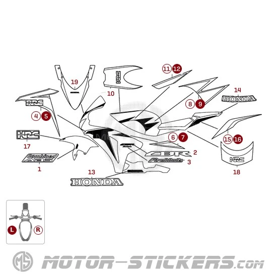 Honda CBR 1000RR HRC 2011