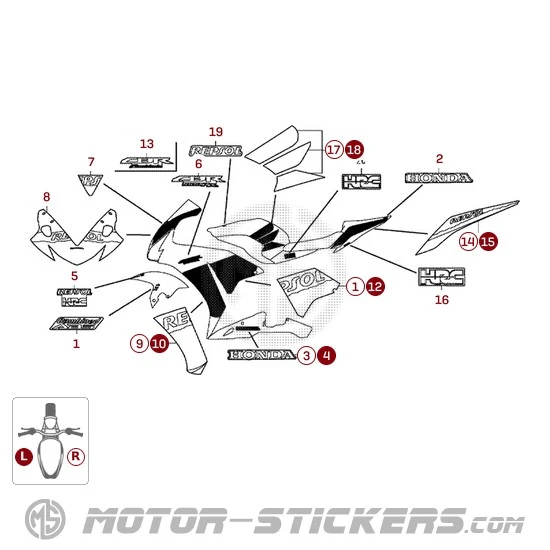 Honda CBR 1000RR Fireblade Repsol 2013