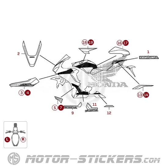 Honda CBR 1000RR Fireblade 2019