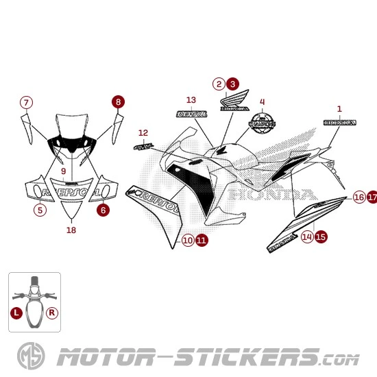 Honda CBR 125R 2016