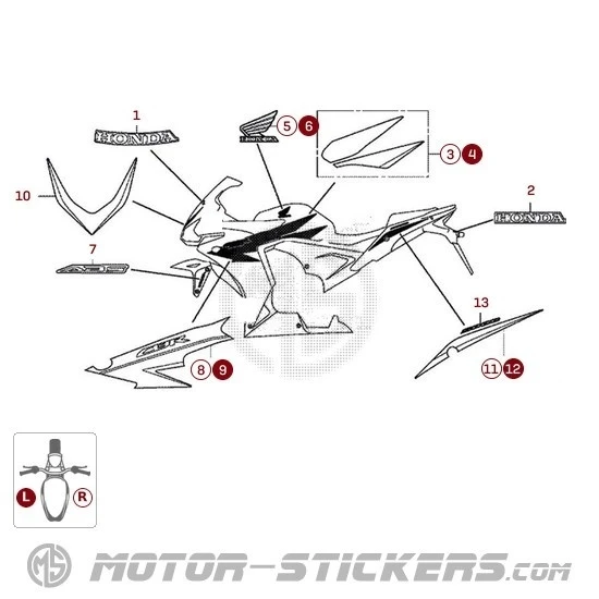 Honda CBR 500R 2013