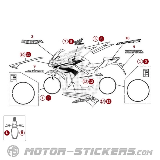 Honda CBR 500R 2017