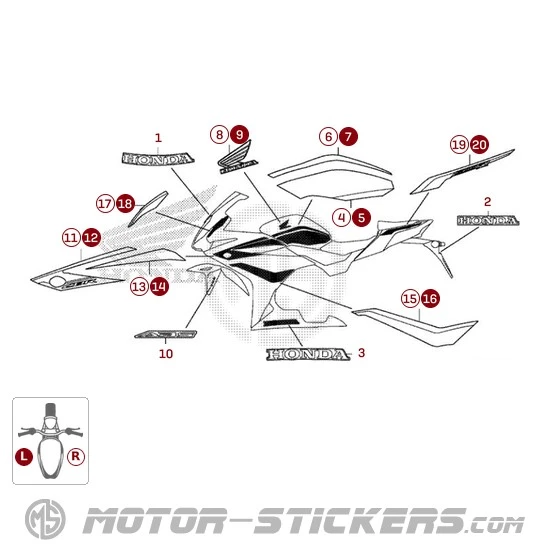 Honda CBR 500R 2018