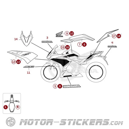 Honda CBR 500R 2023