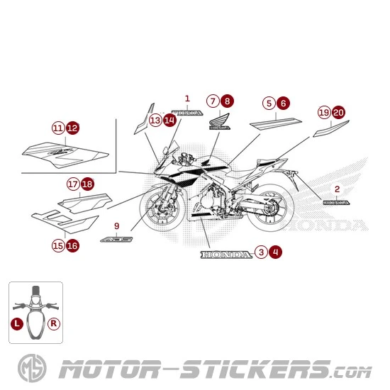 Honda CBR 500R 2024