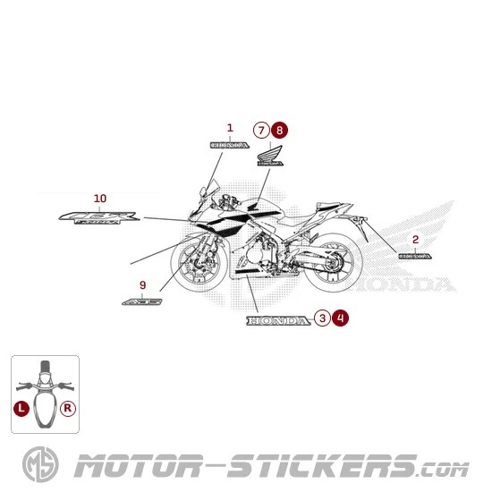 Honda CBR 500R 2024