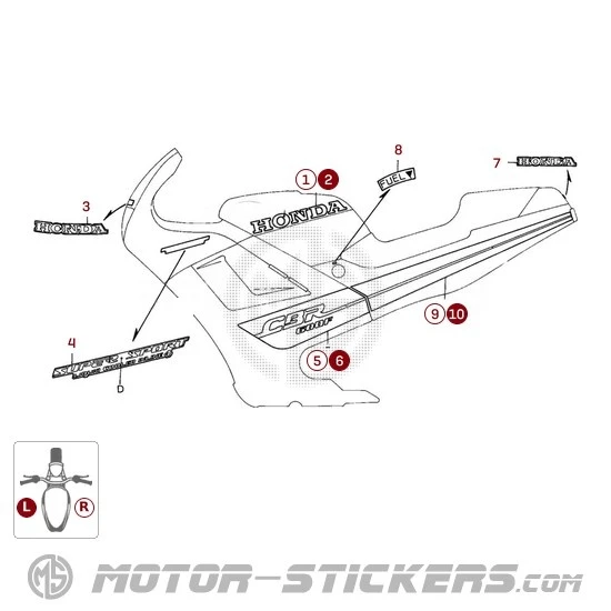 Honda CBR 600F 1987