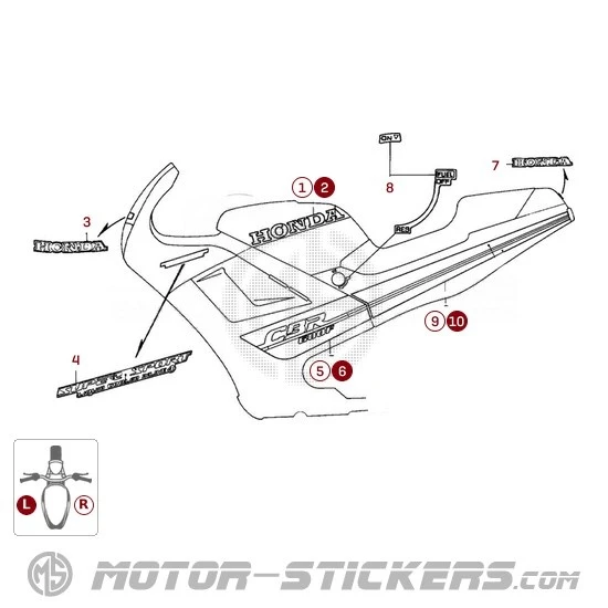 Honda CBR 600F 1988