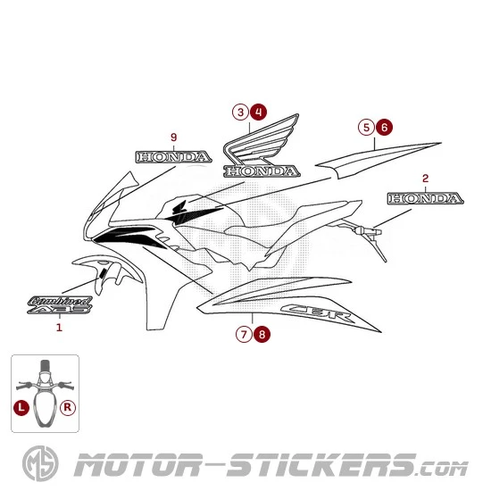 Honda CBR 600F 2012