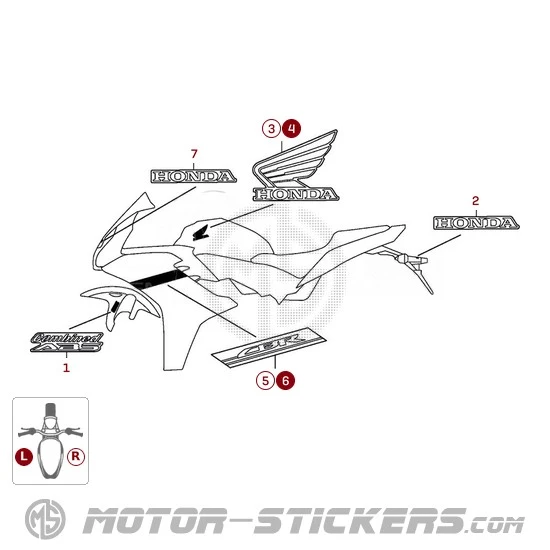 Honda CBR 600F 2012